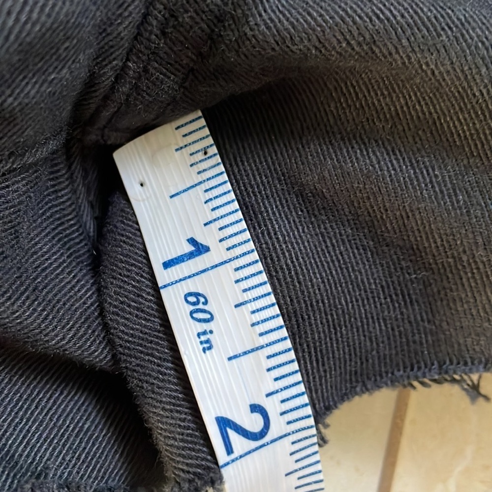 PINK Victoria’s Secret NWOT Cutoff Shorts Black 26 - Picture 6 of 7